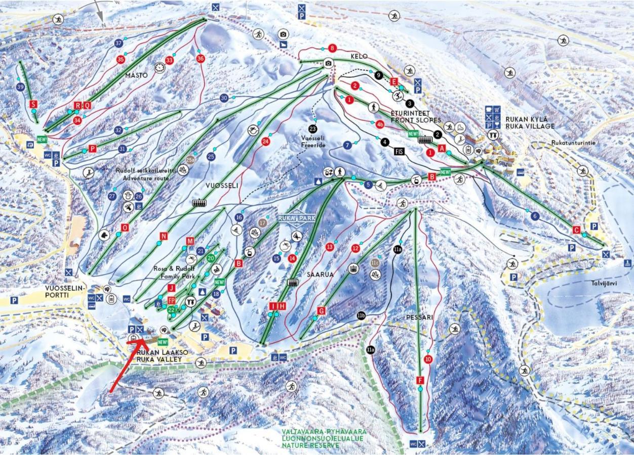 Rukavalley Unique46 Ski In - Ski Out Ngoại thất bức ảnh